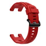 Microsonic Amazfit T-Rex Pro Silicone Sport Band Kırmızı Kordon