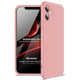 Microsonic Apple 12 Mini Kılıf Double Dip 360 Protective Rose Gold Cep Telefonu Kılıfı