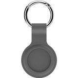 Microsonic Apple Air Tag Liquid Silicone Protective Case Gri Kılıf