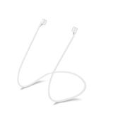 Microsonic Apple AirPods 1. Nesil / 2. Nesil için kulaklık Askısı Neck Rope Silicone Beyaz [AirPods 1/2 ile Uyumlu Kılıf - Beyaz]
