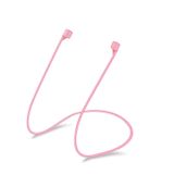 Microsonic Apple AirPods 1. Nesil / 2. Nesil için kulaklık Askısı Neck Rope Silicone Pembe [AirPods 1/2 ile Uyumlu Kılıf - Pembe]