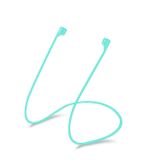 Microsonic Apple AirPods 1. Nesil / 2. Nesil için kulaklık Askısı Neck Rope Silicone Turkuaz [AirPods 1/2 ile Uyumlu Kılıf - Turkuaz]