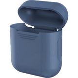 Microsonic Apple AirPods 1. Nesil/2. Nesil Mat Silikon Kılıf Lacivert - AirPods 1 / 2