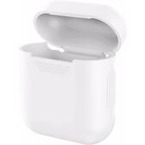 Microsonic Apple AirPods Mat Silikon Beyaz Kılıf