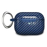 Microsonic Apple AirPods Pro 2.Nesil için Kılıf Elite CarbonShield Lacivert [AirPods Pro 2. Nesil ile Uyumlu Kılıf - Lacivert]