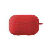 Microsonic Apple AirPods Pro için Kılıf Liquid Silicone Lansman Kırmızı [AirPods Pro ile Uyumlu Kılıf - Kırmızı]