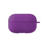 Microsonic Apple AirPods Pro için Kılıf Liquid Silicone Lansman Mor [AirPods Pro ile Uyumlu Kılıf - Mor]