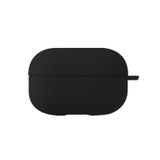 Microsonic Apple AirPods Pro için Kılıf Liquid Silicone Lansman Siyah [AirPods Pro ile Uyumlu Kılıf - Siyah]