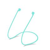 Microsonic Apple AirPods Pro için kulaklık Askısı Neck Rope Silicone Turkuaz [AirPods Pro ile Uyumlu Kılıf - Turkuaz]