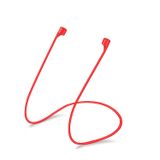 Microsonic Apple AirPods Pro için Manyetik Mıknatıslı Kulaklık İpi Kırmızı [AirPods Pro ile Uyumlu Kılıf - Kırmızı]