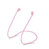 Microsonic Apple AirPods Pro için Manyetik Mıknatıslı Kulaklık İpi Pembe [AirPods Pro ile Uyumlu Kılıf - Pembe]