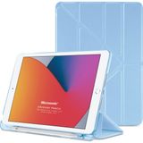 Microsonic Apple iPad 10.2'' 7. Nesil Kılıf (A2197-A2200-A2198) Origami Pencil Mavi