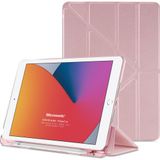 Microsonic Apple Ipad 10.2" 8. Nesil (A2270-A2428-A2429-A2430) Origami Pencil Rose Gold Kılıf