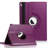 Microsonic Apple iPad 10.Nesil 10.9`` (A2696-A2757-A2777) 360 Rotating Stand Deri Mor [iPad 10.Nesil 10.9 ile Uyumlu Kılıf - Mor]