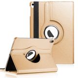 Microsonic Apple iPad 11.Nesil 2025 Kılıf (A3354-A3355) 360 Rotating Stand Deri Gold [iPad 11.Nesil 2025 ile Uyumlu Kılıf - Gold]