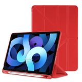 Microsonic Apple İpad Air 5.nesil 2022 Kılıf (a2588-a2589-a2591) Origami Pencil Kırmızı