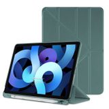 Microsonic Apple İpad Air 5.nesil 2022 Kılıf (a2588-a2589-a2591) Origami Pencil Koyu Yeşil
