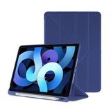 Microsonic Apple İpad Air 5.nesil 2022 Kılıf (a2588-a2589-a2591) Origami Pencil Lacivert