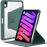 Microsonic Apple iPad Mini 6 2021 Kılıf (A2567-A2568-A2569) Regal Folio Koyu Yeşil