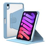 Microsonic Apple iPad Mini 6 2021 Kılıf (A2567-A2568-A2569) Regal Folio Mavi