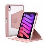 Microsonic Apple iPad Mini 6 2021 Kılıf (A2567-A2568-A2569) Regal Folio Pembe