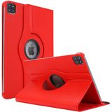Microsonic Apple iPad Pro 11'' 2021 3. Nesil Kılıf (A2377-A2459-A2301-A2460) 360 Rotating Stand Deri Kırmızı