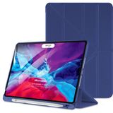 Microsonic Apple iPad Pro 11'' 2021 3. Nesil Kılıf (A2377-A2459-A2301-A2460) Origami Pencil Lacivert