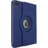 Microsonic Apple iPad Pro 12.9" 2020 4.Nesil Kılıf (A2229-A2069-A2232) 360 Rotating Stand Deri Lacivert