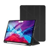 Microsonic Apple iPad Pro 12.9'' 2021 5. Nesil Kılıf (A2378-A2461-A2379-A2462) Origami Pencil Siyah