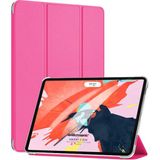 Microsonic Apple iPad Pro 12.9'' 2021 5. Nesil Kılıf (A2378-A2461-A2379-A2462) Slim Translucent Back Smart Cover Pembe