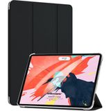 Microsonic Apple iPad Pro 12.9'' 2021 5. Nesil Kılıf (A2378-A2461-A2379-A2462) Slim Translucent Back Smart Cover Siyah