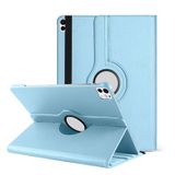 Microsonic Apple iPad Pro 13 2024 Kılıf (A2925-A2926) 360 Rotating Stand Deri Mavi [iPad Pro 13 2024 ile Uyumlu Kılıf - Mavi]