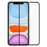 Microsonic Apple iPhone 11 (6.1'') Tam Kaplayan Temperli Cam Ekran Koruyucu Siyah [iPhone 11 ile Uyumlu Ekran Koruyucu]