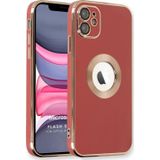 Microsonic Apple iPhone 11 Flash Stamp Kırmızı Cep Telefonu Kılıfı