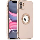 Microsonic Apple iPhone 11 Flash Stamp Rose Gold Cep Telefonu Kılıfı