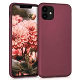 Microsonic Apple iPhone 11 Mor Matte Silicone Cep Telefon Kılıfı