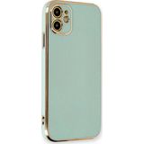 Microsonic Apple iPhone 11 Olive Plated Yeşil Cep Telefonu Kılıfı