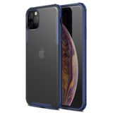 Microsonic Apple iPhone 11 Pro Max 6.5 inç Frosted Frame Lacivert Cep Telefonu Kılıfı