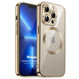 Microsonic Apple iPhone 11 Pro Max Magsafe Luxury Electroplate Gold Cep Telefonu Kılıfı