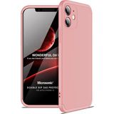 Microsonic Apple iPhone 12 Double Dip 360 Protective Rose Gold Cep Telefonu Kılıfı