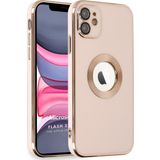 Microsonic Apple iPhone 12 Flash Stamp Rose Gold Cep Telefonu Kılıfı