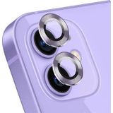Microsonic Apple iPhone 12 Lila Tekli Kamera Lens Koruma Camı