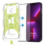 Microsonic Apple İphone 12 Magic Uygulama Aparatlı Tam Kapatan Ekran Koruyucu Siyah
