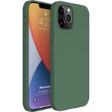 Microsonic Apple iPhone 12 Pro Groovy Soft Koyu Yeşil Cep Telefonu Kılıfı
