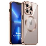Microsonic Apple iPhone 12 Pro Magsafe Luxury Electroplate Rose Gold Cep Telefonu Kılıfı