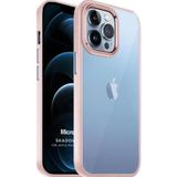 Microsonic Apple iPhone 12 Pro Max Shadow Planet Açık Pembe Cep Telefonu Kılıfı