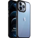 Microsonic Apple iPhone 12 Pro Max Shadow Planet Siyah Cep Telefonu Kılıfı