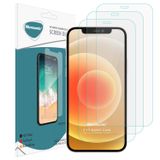 Microsonic Apple iPhone 12 Pro Screen Protector Nano Glass (3 Pack) [iPhone 12 Pro ile Uyumlu Ekran Koruyucu - Şeffaf]