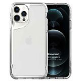 Microsonic Apple iPhone 12 Pro Trex Bumper Şeffaf Cep Telefonu Kılıfı