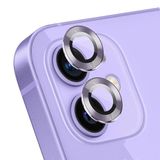 Microsonic Apple iPhone 12 Uyumlu Tekli Kamera Lens Lila Koruma Camı